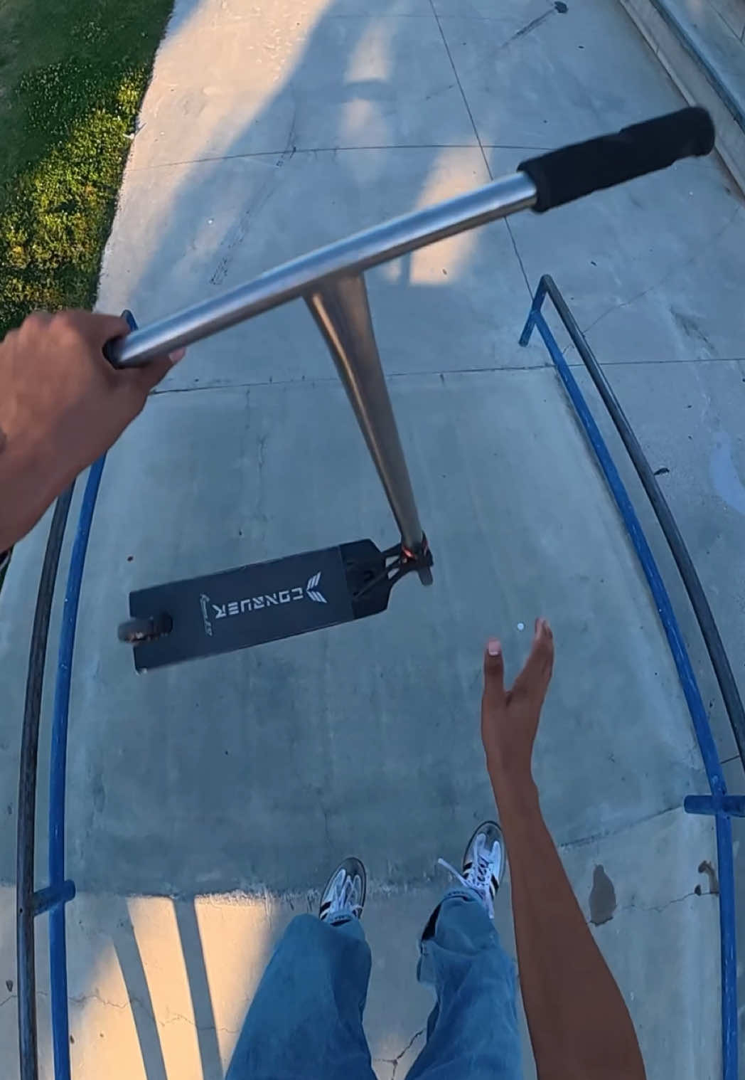 Scooter ASMR pt3 #scootering #skatepark #asmr 