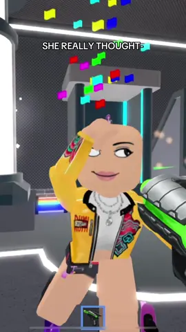 She really tried to trick me 😂 #fyp #foryoupage #roblox #mm2 #cartersmm2 