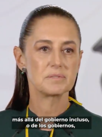 Al ser cuestionada por los mensajes de agradecimiento de la selección y la embajada de Irán hacia México, la presidenta Sheinbaum afirmó que la reacción del público en Tijuana mostró los valores del pueblo mexicano; la madataria dijo que el apoyo al equipo iraní fue una expresión de cariño, hospitalidad y humanidad, ajena a intereses políticos.  #Latinus #InformaciónParaTi