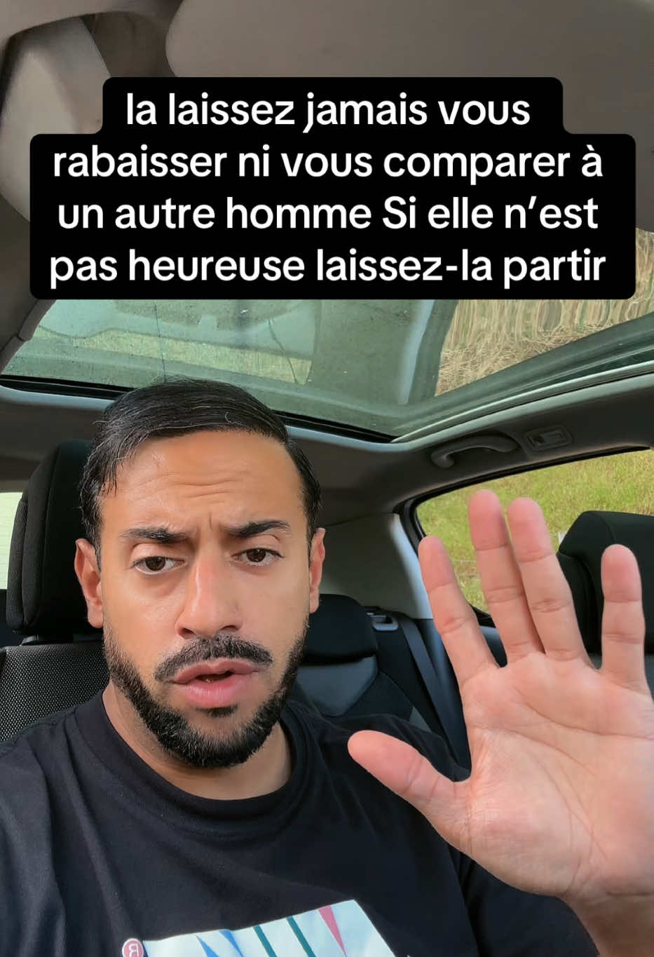 la laissez jamais vous rabaisser ni vous comparer à un autre homme Si elle n’est pas heureuse laissez-la partir