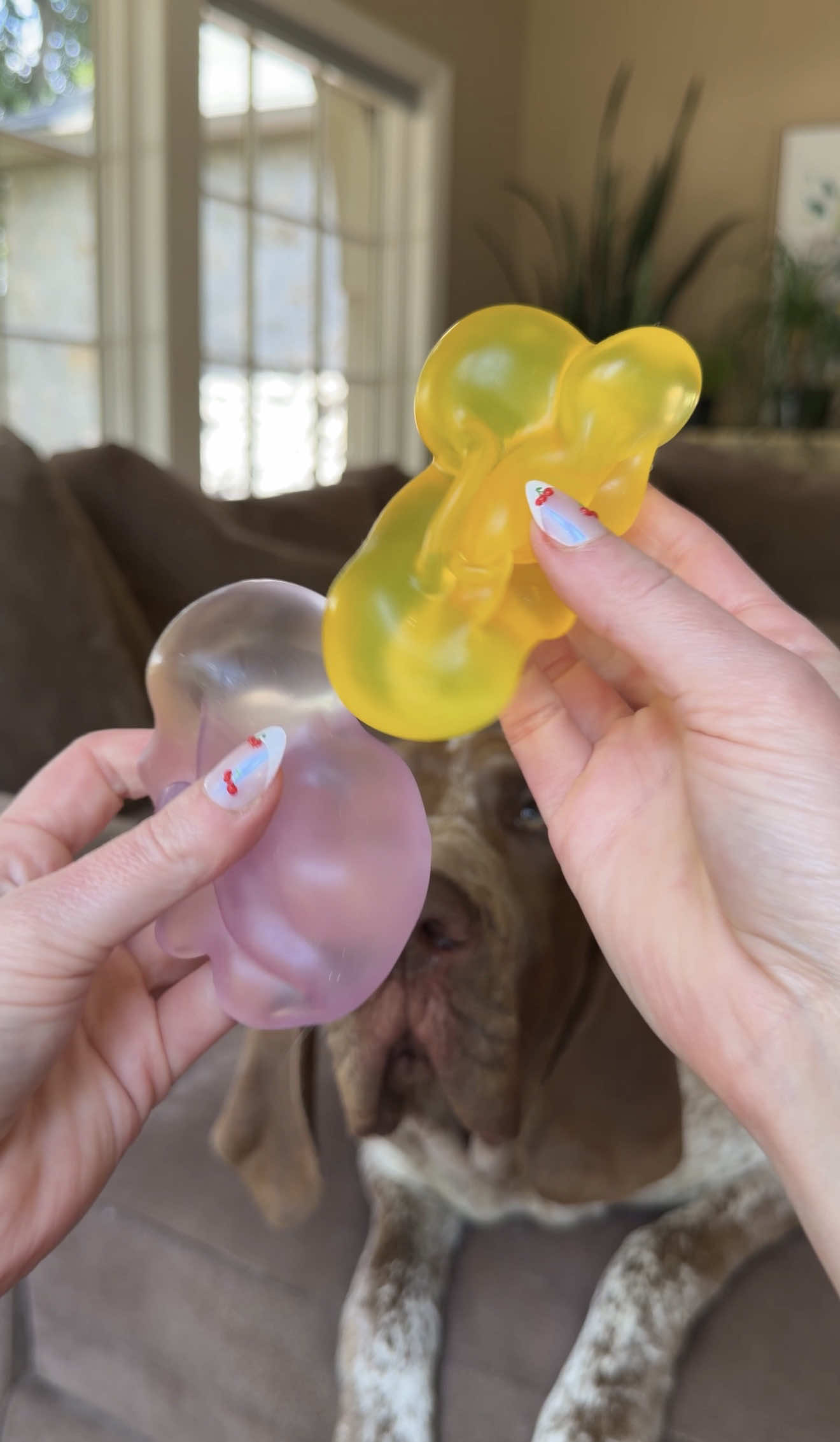 We found the BEST coconut oil squishies! The squish is so satisfying and there is almost no rebound. They come in a two pack and my boys love them! If you have a squishy obsessed kid you have to get these!  #squishy #squishies #amazonfinds #momhacks 