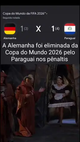 A Alemanha foi eliminada da Copa do Mundo 2026 pelo Paraguai nos pênaltis 