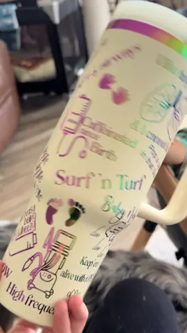 @Rural Engraving 🩺  understood the assignment 😭 We have NO WORDS! 🙌  I ordered this custom cup for my daughter-in-love @B R I T who is an RRT-NPS 🫁 in the PICU at Vandy Peds!  #fyp #RRT #MedicalField #Custom 