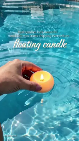 I stopped using real candles after finding these @ORADO Official #tiktokshopdealsforyoudays #homedecor #floatingcandles #ambientlight #moodlighting 
