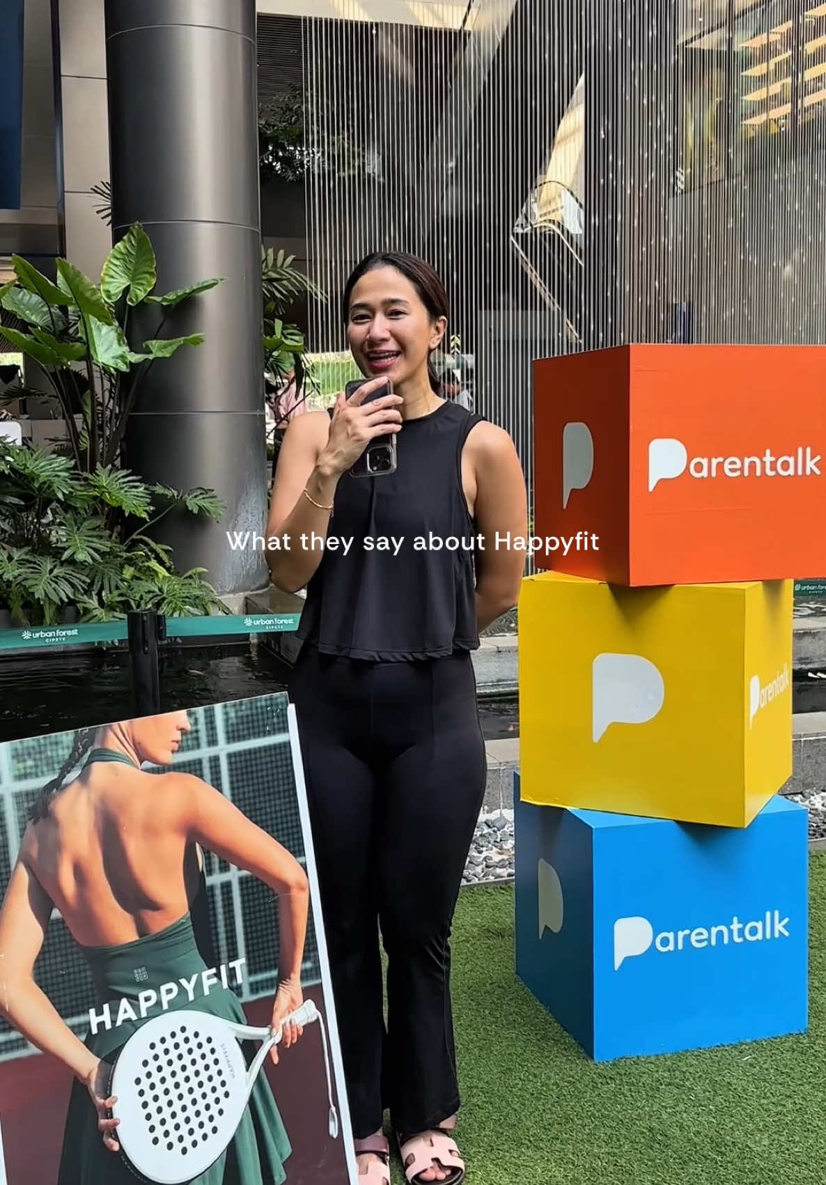 There's nothing better than hearing it straight from you. Thank you for every kind word and for making Happyfit part of your everyday movement. Grateful to @Parentalk ID & @Active Barn for having us as part of this beautiful morning 🤍