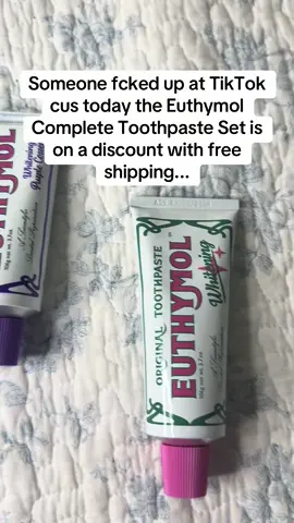 #euthymol #complete #toothpaste #set #dealsforyoudays 