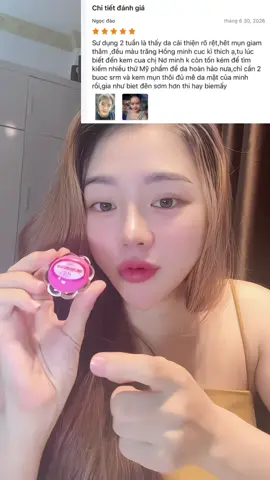 Trả lời @Hân nguyên cảm ơn em nhiều nhé. Chị em đang MỤN thì tham khảo em kem MỤN nhà Nơ nhé 😘😘#kemmunmocdao #kemmunchinhhang #kemmunmocdaochinhhang #Kemmunmocdaomyno 