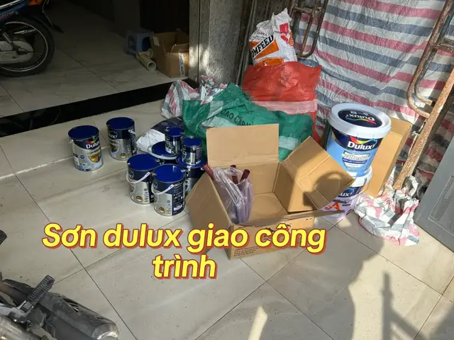 Sơn nước các loại giao công trình #jotun #dulux #giada #sonden #songiare 