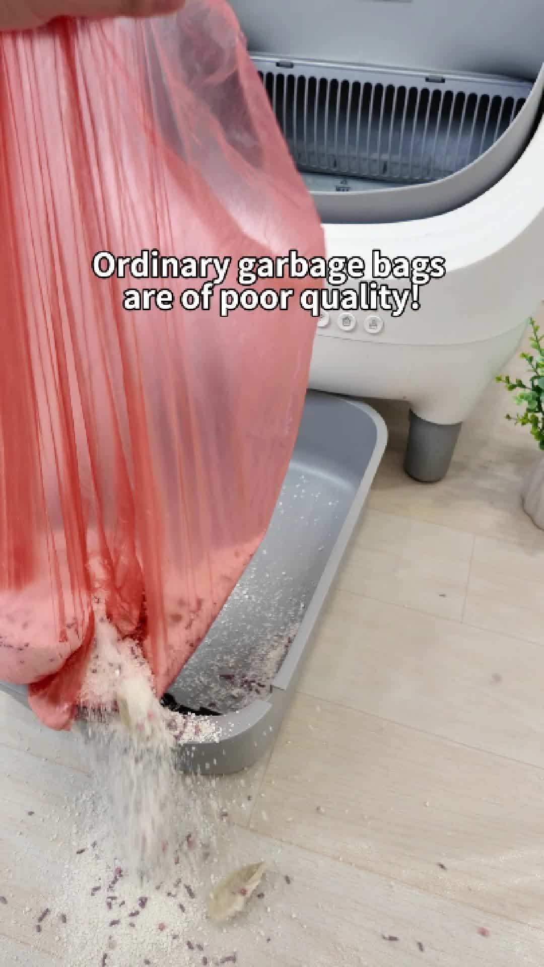 Cat Litter Bags 60 Count - Drawstring Liners for Automatic Self-Cleaning Litter Boxes, Heavy Duty Tear Resistant Replacement Bags#Summervibes #petLovers #smartlitterbox #catlitterbags #automaticlitterboxes #jellycatpursecharm #petmomessentials #catbathinggroomingbag #vacuumstoragebagsforclothes #vacbirdvacuumsealbags #litterboxreview #reusablegrocerybags