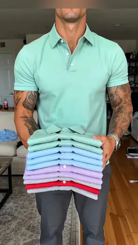 One shirt, dozens of looks! Perfect Polo for men#tiktokshop #fyp #tiktok #springglowup #fashiontiktok 