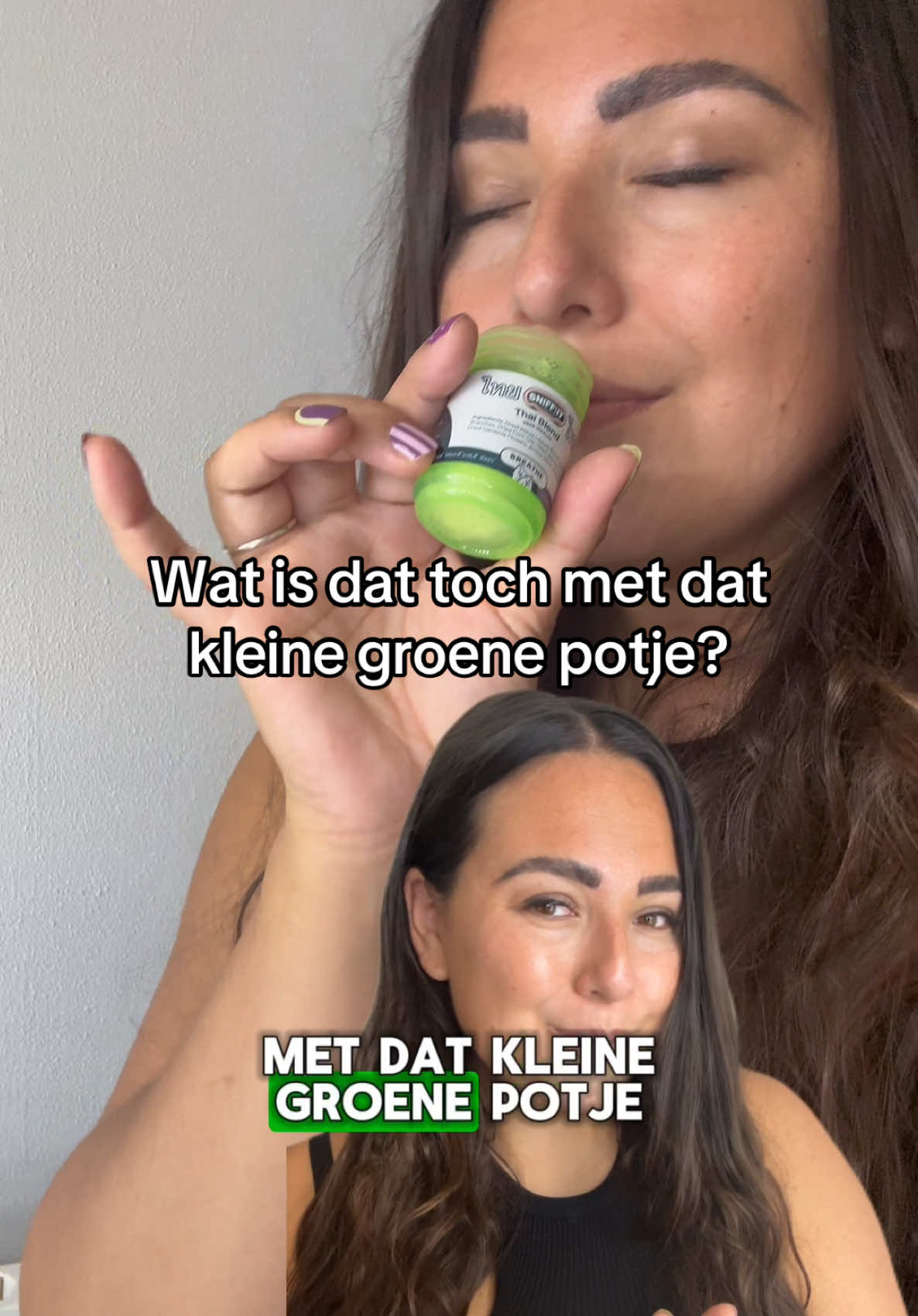 Zooooo fijn!!! 💚 #verkouden #inhaler #cold #thai #herbal 