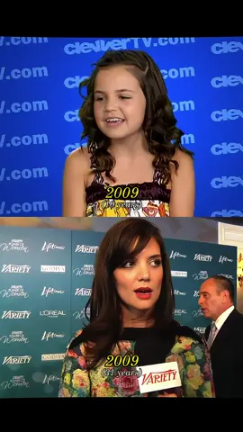 Evolution of Bailee Madison and Katie Holmes#evolution #throughtheyears #fyp #katieholmes #baileemadison 
