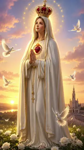 Oração de Nossa Senhora de Fátima 👑 #nossasenhoradefatima #protecao #milagres #catolico #nossasenhora 