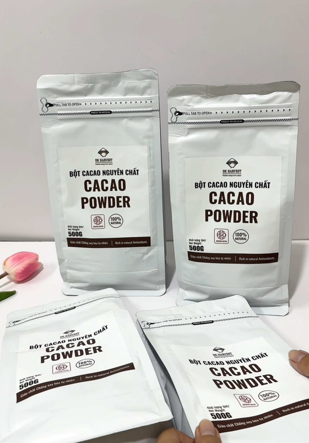 Bột cacao nguyên chất Dk Harvest 💯💯💯 #dkharvest #botcacaonguyenchat #cacao#cacaaonguyenchat #saleluongve 
