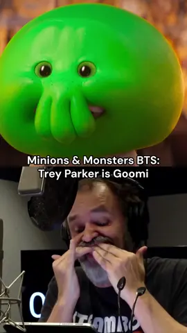 You don't just voice an ancient monster, you have to become the ancient monster. Watch Trey Parker as Goomi in #MinionsAndMonsters 