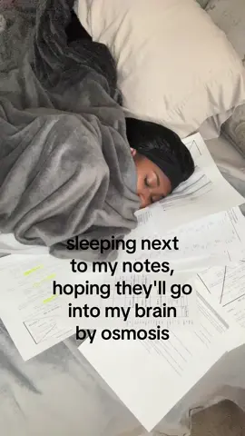 hopefully i'll wake up ready to ace this next exam 😅  #summerschool #studying 