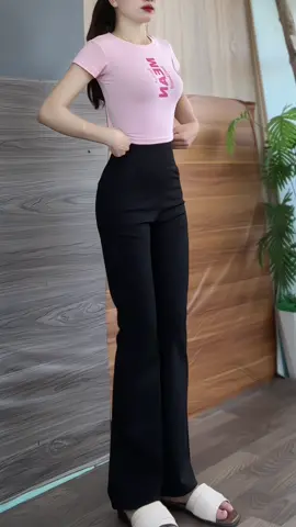 Quần legging nữ ống loe #xuhuong #quanleggingnu 