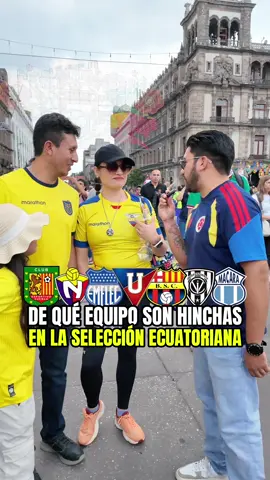 ¿De qué equipo son hinchas en Ecuador? 🇪🇨⚽️