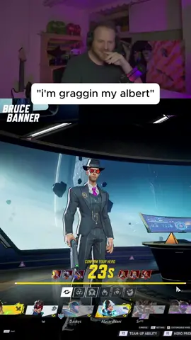 LOL @CaptainCoach is my buddy and he made a hilarious video impersonating me #gragalbert #hulk #captaincoach #funny #marvelrivals 