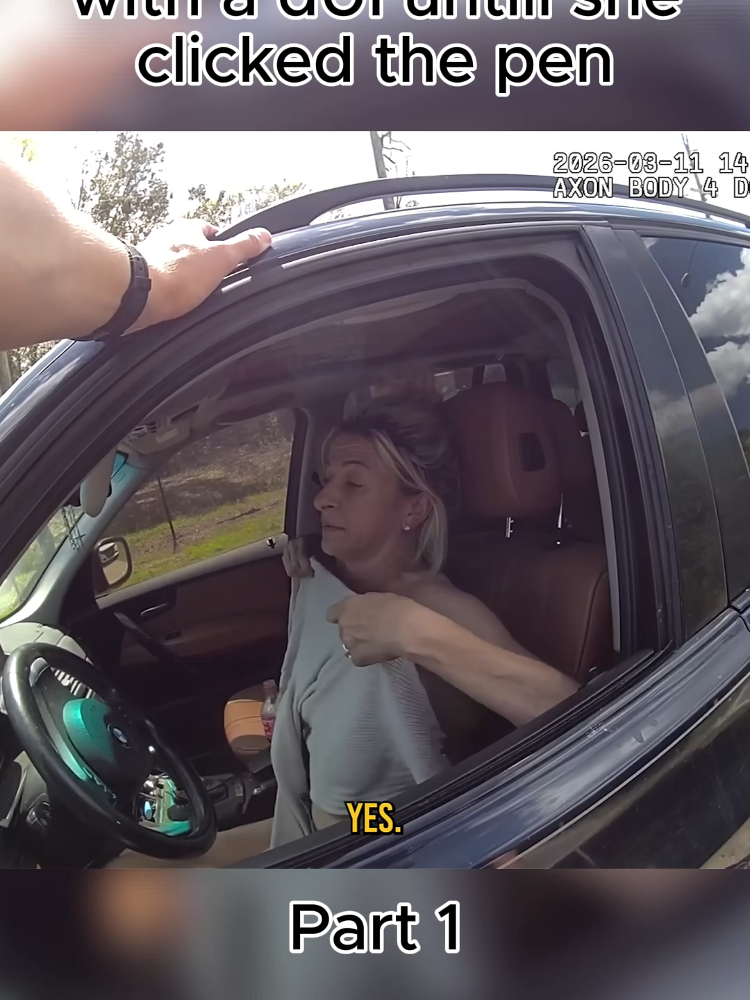 Woman almost got away with a DUI untill failed her test so bad. Part 1#police #policecaughtoncamera #policecam #policefootage #chase #fypp #fypchallenge #foryoupage #viral #fyp #dui #drinking #arrested