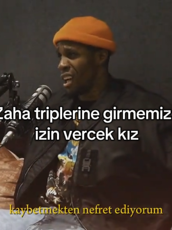 People hate me because they're too aggressive. It's just because I'm passionate. I hate losing. If you don't like me, I don't care. #Zaha #kız #fyp 