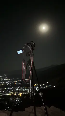 Moon🌕📸#soran #mountain #foryoupage 