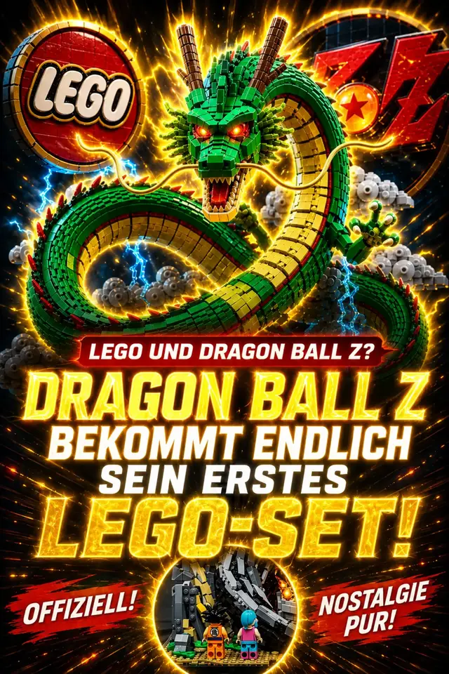 Dragon Ball Z erhält sein erstes Lego Set #dragonball #dbz #lego #set #animefyp 