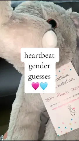 Any guesses?!? The first one is 17 weeks with my little boy, second is 17 weeks with my unknown gender baby 🍼🤍🫧💭 #genderprediction #genderprediction #pregnancy #secondtrimester #babyheartbeat 