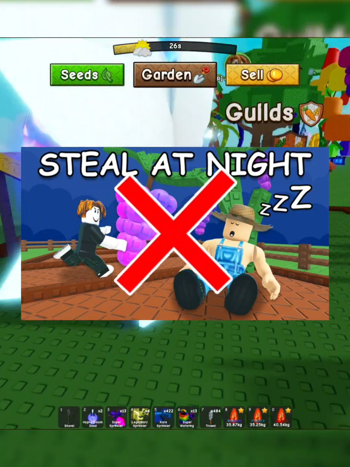 roblox xóa Grow A Garden 2 và giới hạn thời gian chơi 😞 #robloxvng #growagarden #roblox #growagarden2 