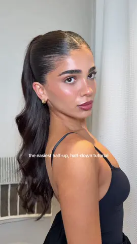 i’ll NEVER do a half-up, half-down without VOLUME…and it’s so easy it’s fool proof 😍 #hairstyletutorial 