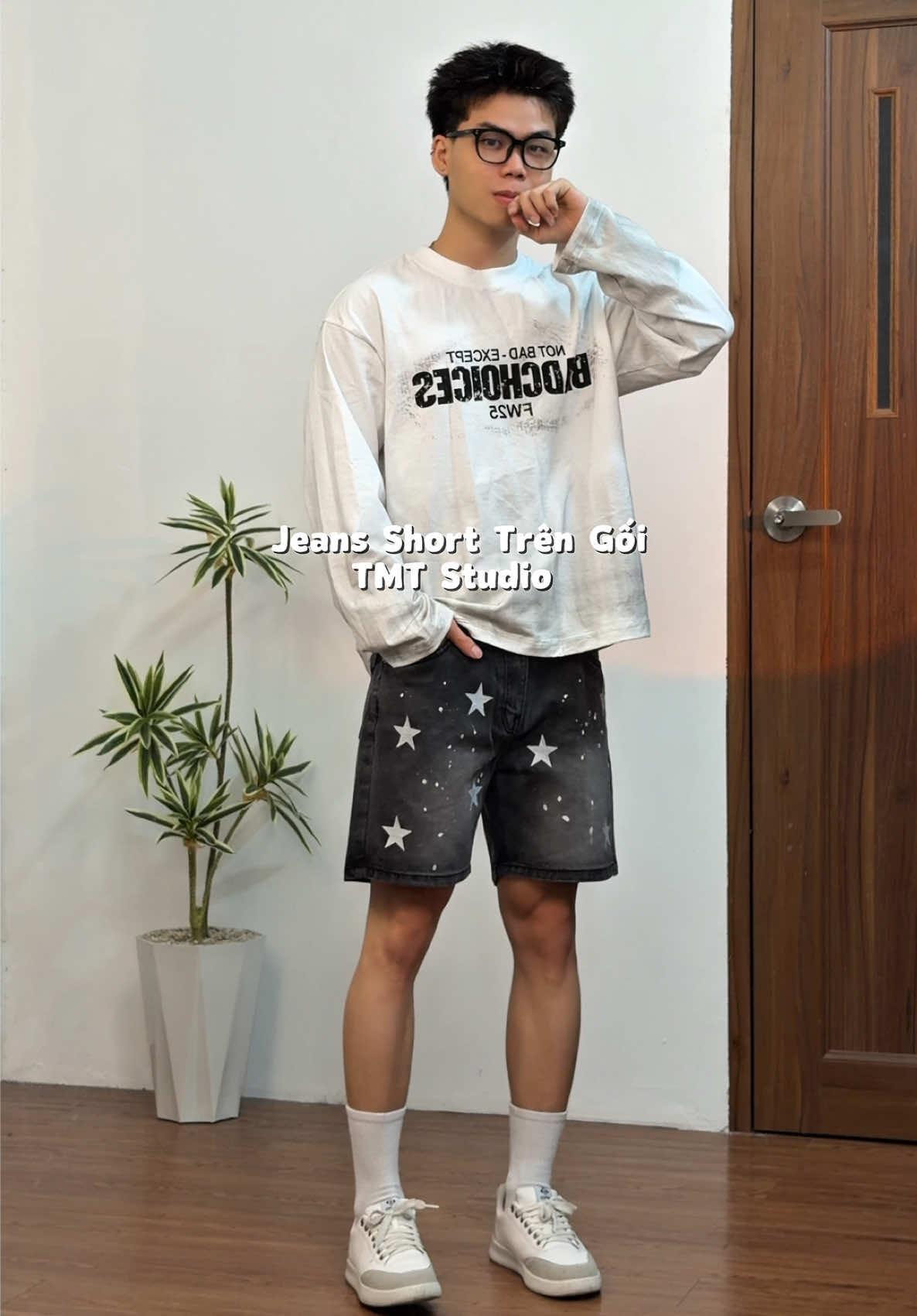 Quần short jeans #xuhuong #jeans #outfit #macdepmoingay #shortjeans 