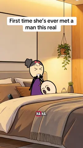 First time she’s ever met a man this real #animation #funny #fyp #usa #couple 
