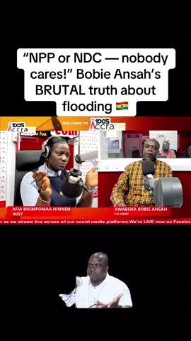 #GhanaTikTok🇬🇭 #GhanaNews #AccraFloods #KwabenaBobie #GhanaPolitics  