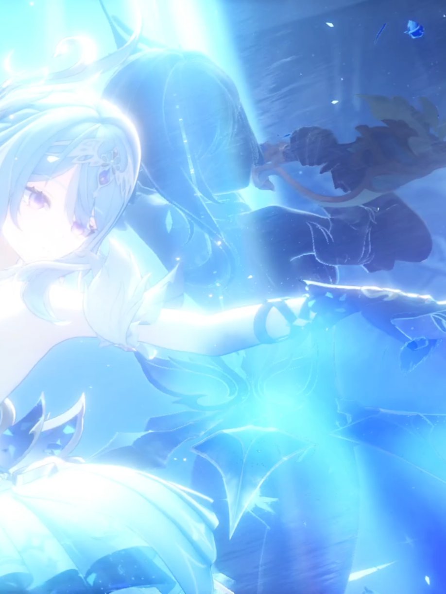 Odette Gameplay Animation | Genshin Impact  • #GenshinImpact #genshin #hoyocreators #hoyoverse #odette 