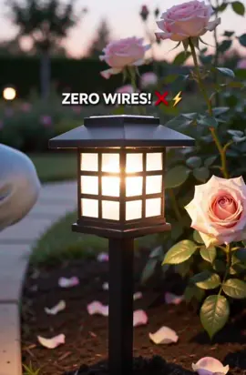 Wire-free solar courtyard lamp, easily transform your small yard.#decoration #courtyard #lamp #festival #Good 
