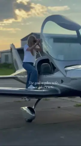 Pilot wife #pilot #bristell #generalaviation #aviation #wife 
