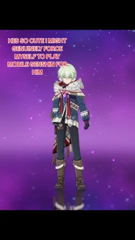 sad hes a four star and his kit is kinda disappointing but whatever #fyp #genshin #GenshinImpact 