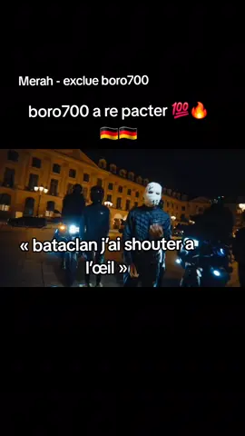 Merah - exclue boro7@BORO 700 🥇 #rapfr #boro700 #exclue #clip 