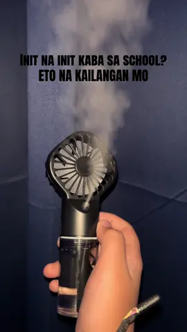 Portable MIST FAN #Mistfan #minifan #fan #fyp