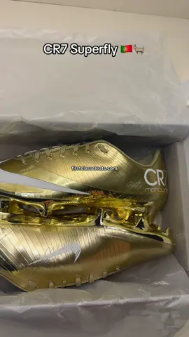 New CR7 Superfly 1 RGN Gold | available now | #footballboots #Soccer #football #soccercleats #cleats