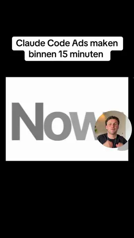 Dit is hoe je Claude Code Ads kan maken binnen 15 minuten #claude #claudecode #ai 