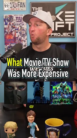 What Movie/TV Show Was More Expensive To Produce! #fyp #movie #tvshow #money #facts 