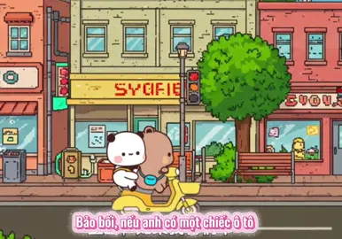 Chở Bubu bằng chiếc xe ngốc ngốc