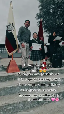 Estoy orgullosa de ti princesa  mamá e hija agrdecida infinitamente con el profe @Christian Morocho por su paciencia🥹👩‍👧 🙏🏼💪🫶🏻👨‍🏫 #miniñabonita #paratii #fyp #viralvideo #gatita🐈🌹❤️‍ 🩹 
