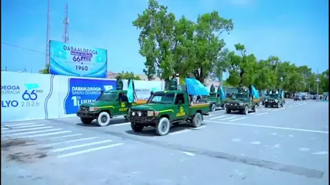 Ciidanka Asluubta Soomaaliyeed oo ka qeyb qaatay dabaal-degga 1-da Luulyo serjuu