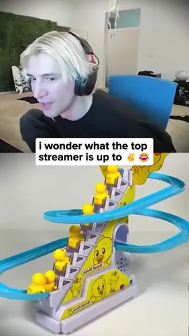 I wonder what the top streamer is up to ✌️😂 #xqc #adhd