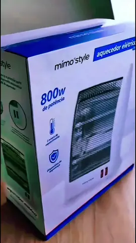 Aquecedor Mimo Style AQ02 em 220v e 800w de potência #aquecedor #casa #quarto #inverno #frio 