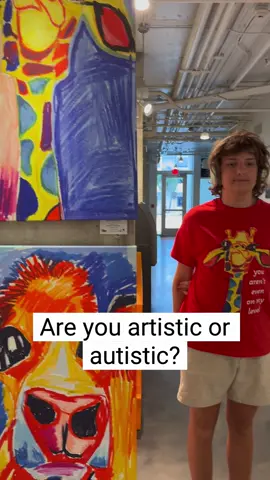 Are you artistic or autistic?   I’m both. Being both means expressing creativity in ways that are uniquely mine. It means viewing the world through a lens that's richer, deeper, and full of possibilities.   To everyone out there breaking stereotypes and painting their own paths—keep shining. #vichysart #ArtisticAndAutistic #CreativeMindset #NeurodiversityCelebration