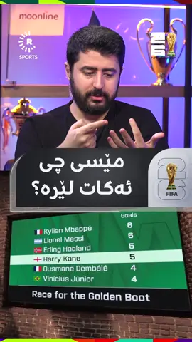 “مێسی زۆر خۆشە، هاتووە رکابەریی ئەم منداڵانە دەکات😂” دیاری کە ریزبەندی گۆڵکارەکان دەبینێت، پەیامێک بۆ مێسی دەنێرێت !