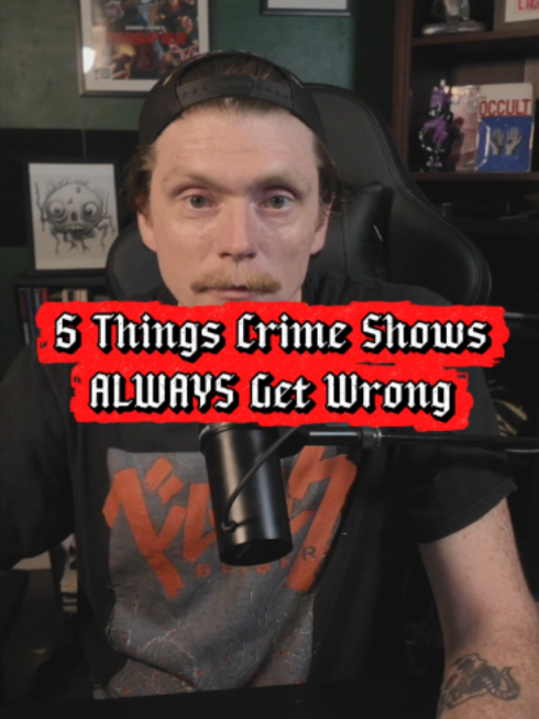 As a crime scene cleaner, i got to learn a lot about the process behind the scenes after someone dies. Crime shows must not consult with many actual people in the industry, because i see a lot of them get stuff wrong #crimescenecleaner #truecrime #weirdfacts #top5 #criminalminds